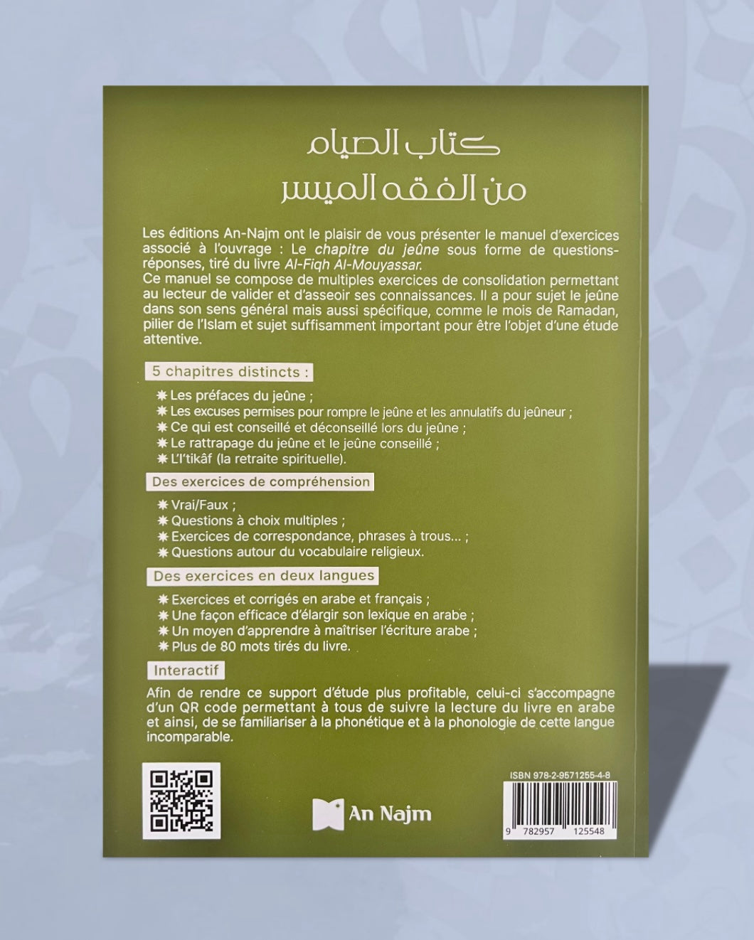 Chapitre du jeune (Livre + manuel d’exercices) - Éditions An Najm