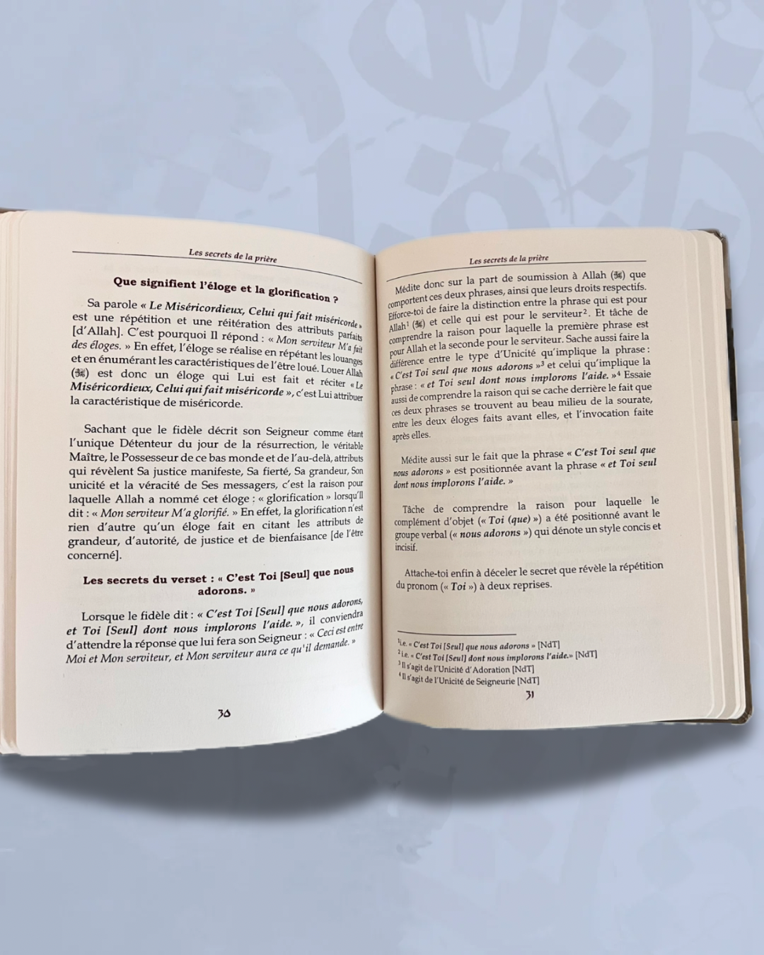 Les secrets de la prière - Éditions Tawbah